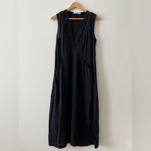 A.L.C - Black V-neck A.L.C Dress (Sz 4)